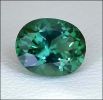 TOURMALINE BLUE-GREEN (NAMIBIA, AFRICA) � 1.13 CT. OVAL